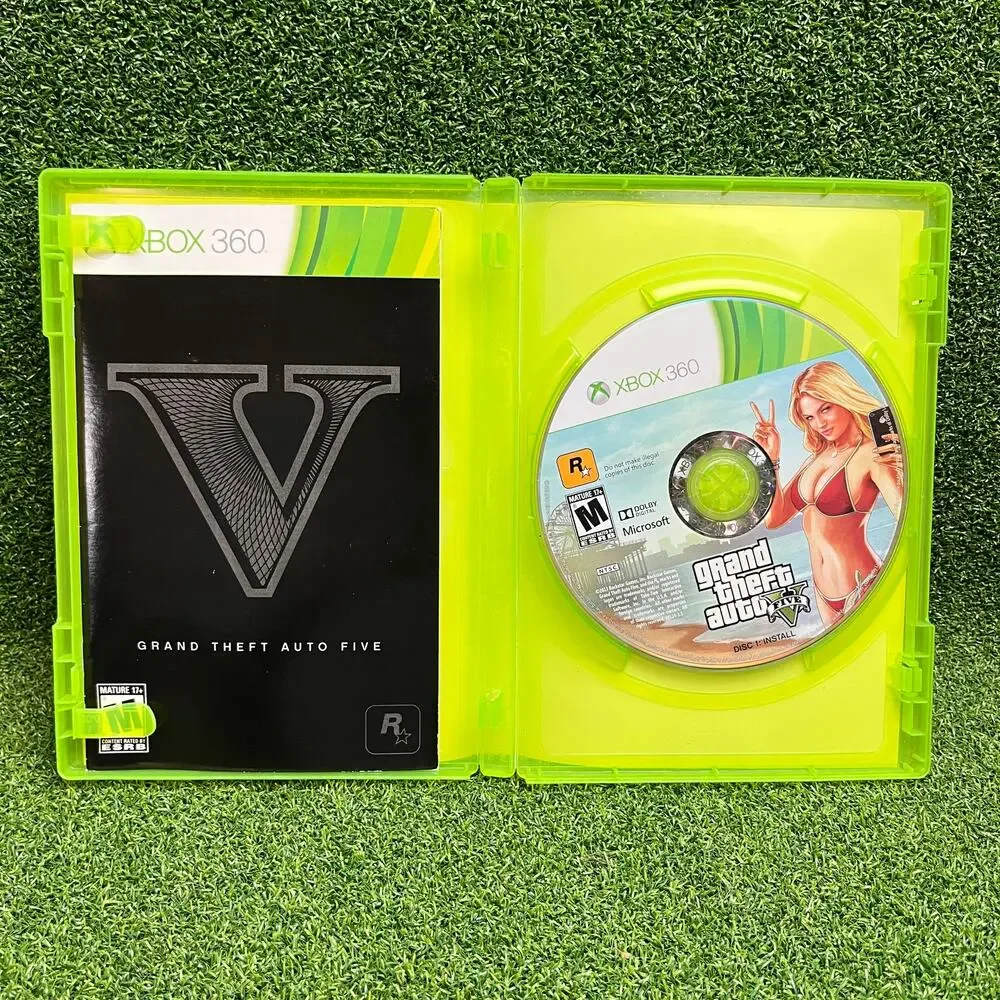 Grand Theft Auto V (Microsoft Xbox 360, 2013) CIB